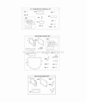 Carburetor Overhaul Kit EngineValve Gasket Sets Diagram and Parts List for 44L977-0001-G5  Briggs and Stratton Engine